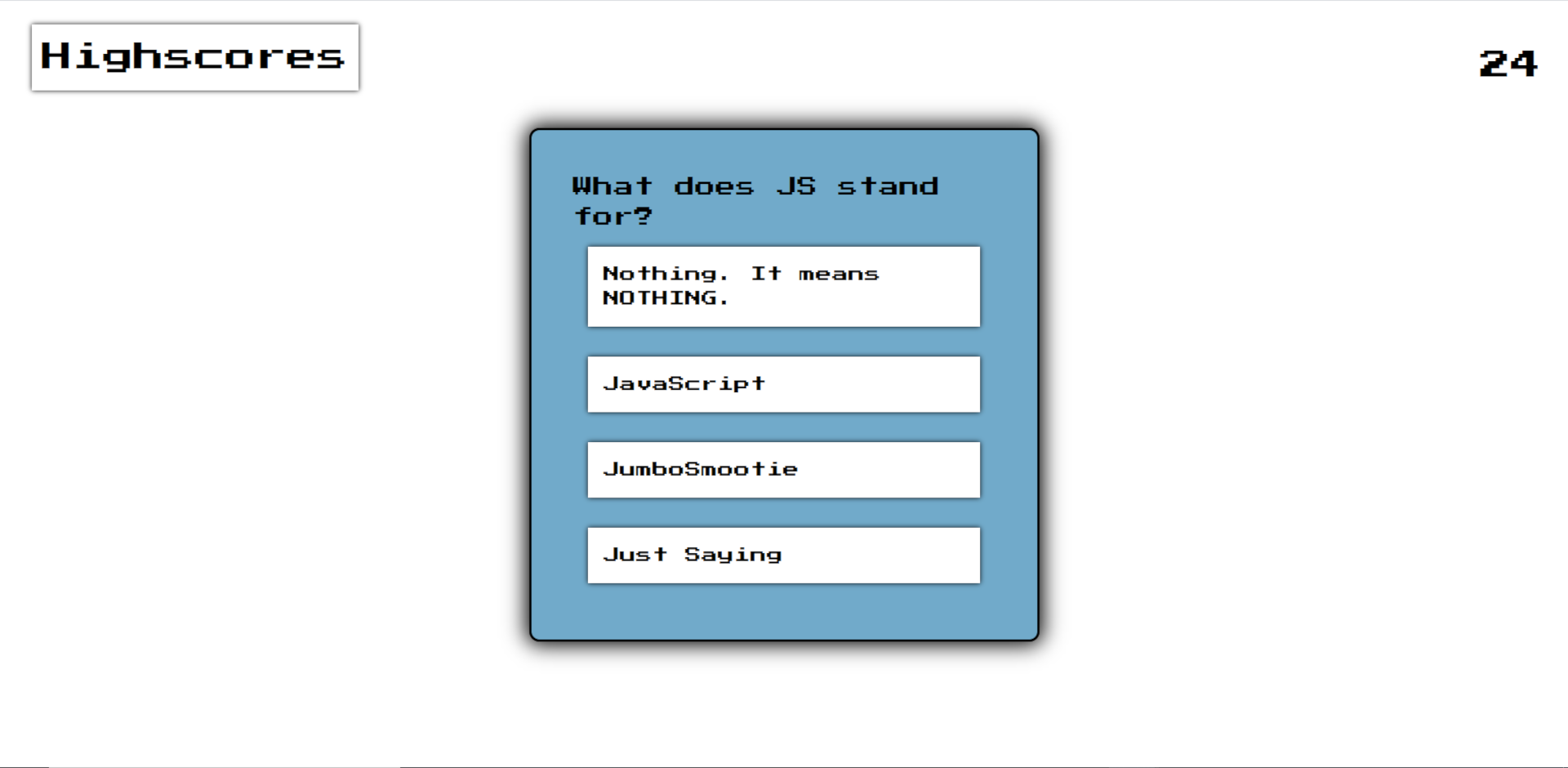 Coding Quiz App